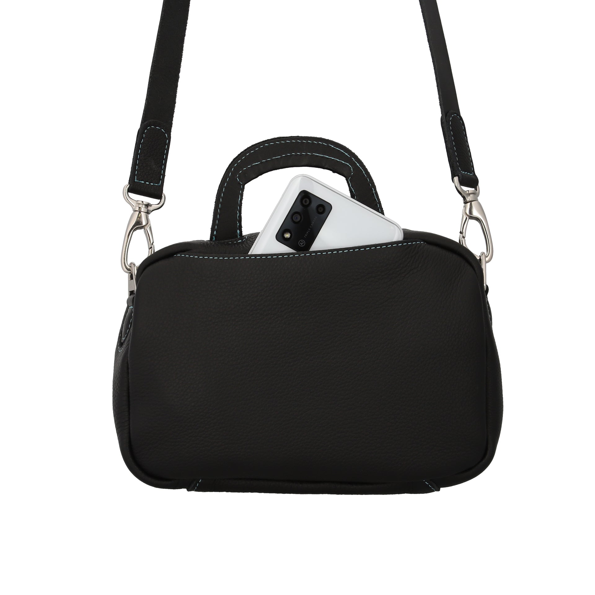 残りわずか【青山限定】MUG Q Black×TiffanyBlue：マグ キュー ブラック×ティファニーブルー